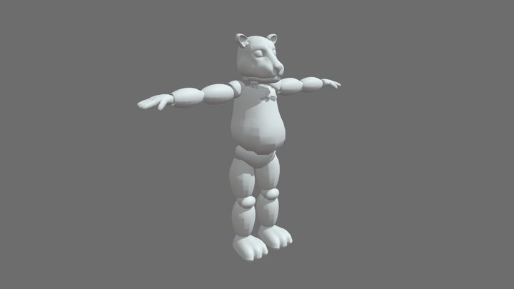 FNAF Lion 3D Model