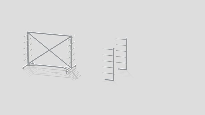 Rack_Frame-Only 3D Model