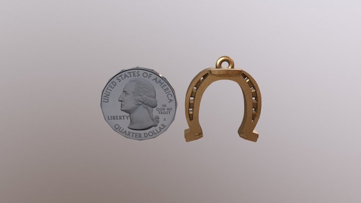 Horseshoe for Linda 3D Model