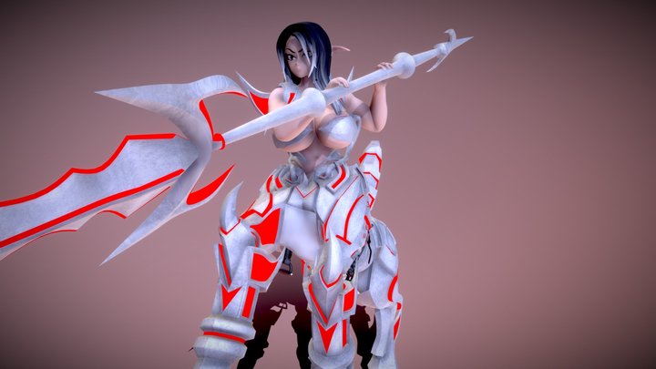 Centaur Centauro 3D model Waifu 3D Model