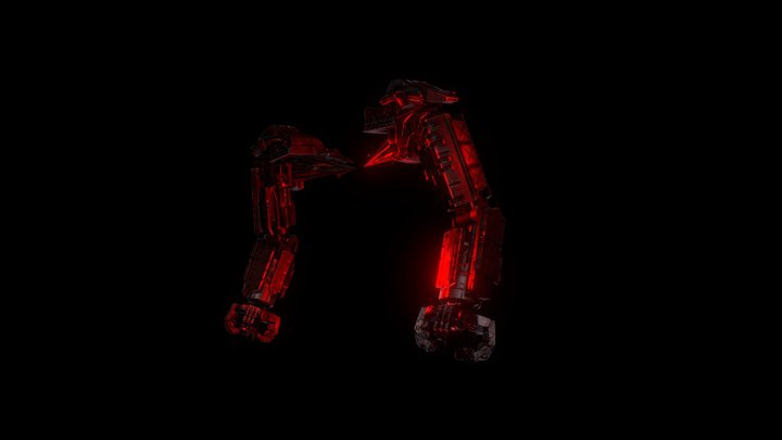 juggernaut arm 3D Model