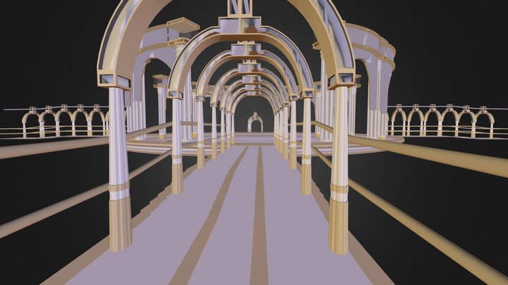 Rotonda Olimpo 3D Model
