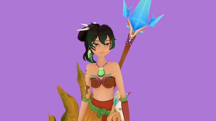 Abonne - Character 3D Model