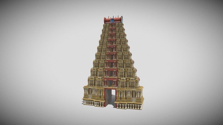 Gopuram - Project Kali 3D Model