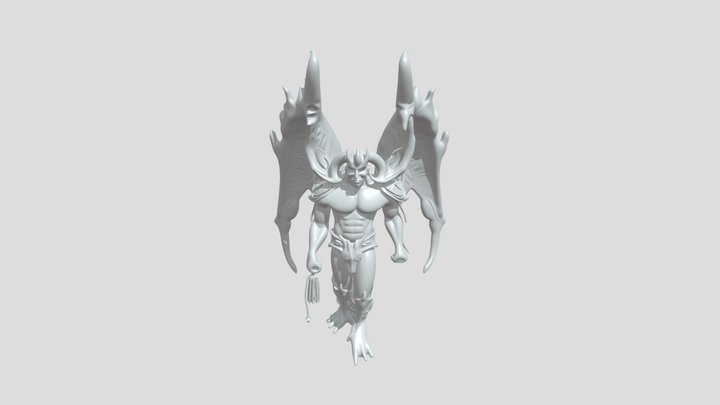 Horned 3D Model