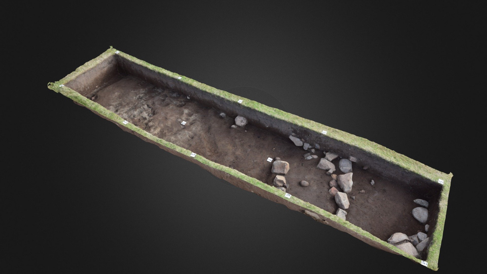 Veit D, norðan fyri Kirkjuna á Sandi — Sketchfab embed 3D viewer