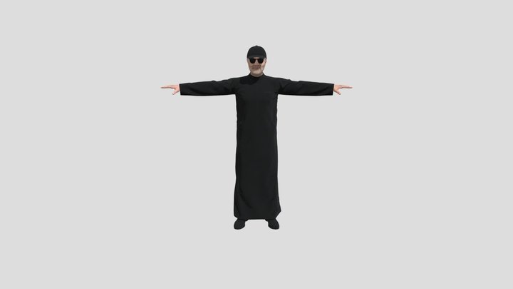 haj qassem soleimani 3D Model
