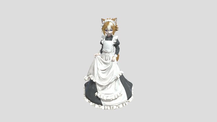 Gorou maid 3D Model