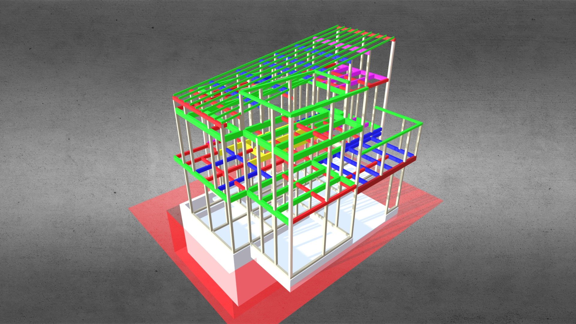 2015w Y邸(東京)TWO STYLE ARCHITECTS — Sketchfab embed 3D viewer