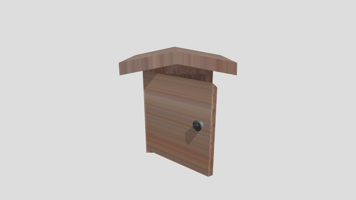 wooden toilets $free 3D Model