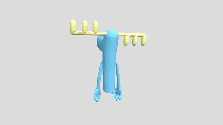 PC Computer - Happy Tree Friends False Alarm - L 3D Model