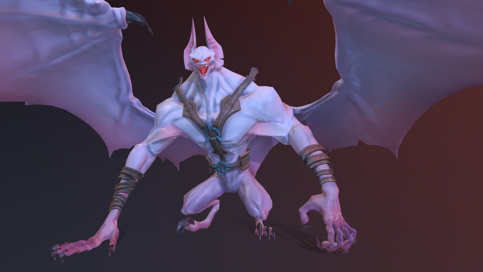 Malak the Nocturne - Stylized Creation — Sketchfab embed 3D viewer