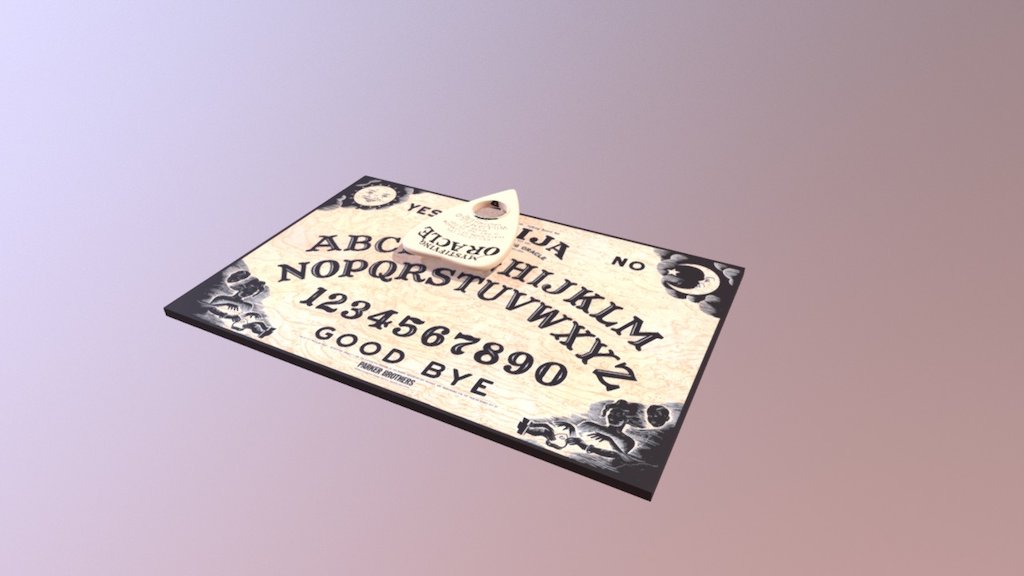 Ouija Stuff - 3D model by kevindalava [45d77e9] - Sketchfab