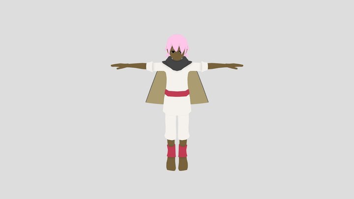 Wanderer 3D Model