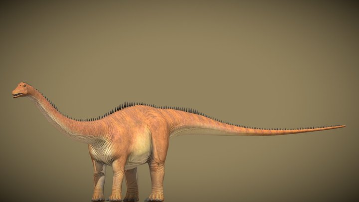 JWE2 Diplodocus – Free 3D Model STL