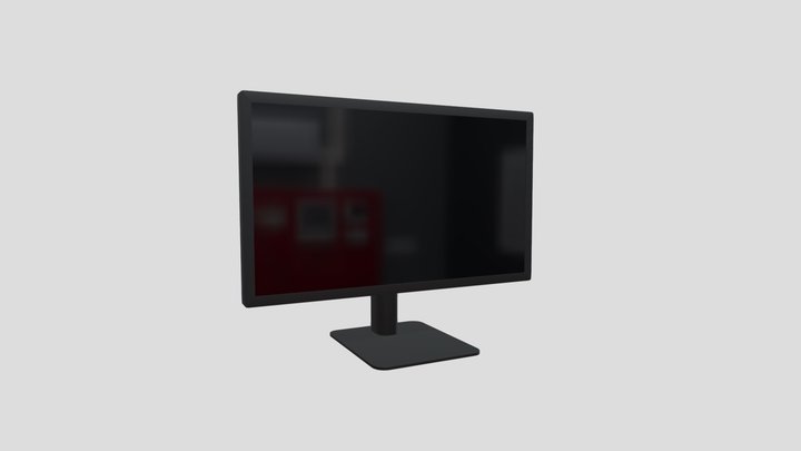 LG Ultra Fine 22" monitor 3D Model