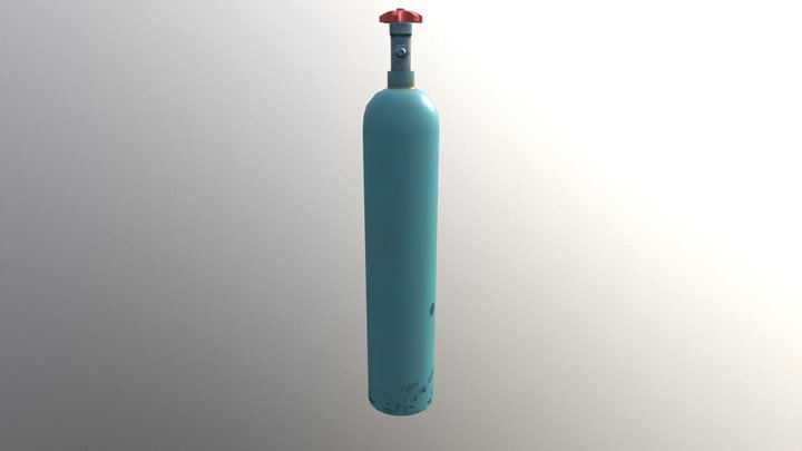 gas canister 3D Model