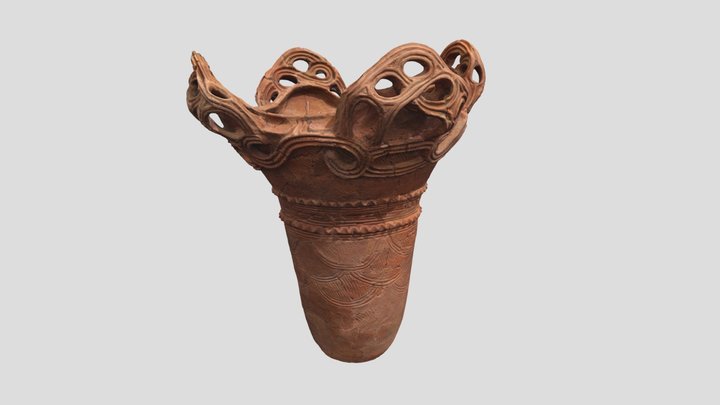 縄文土器（深鉢）／新宮遺跡 3D Model