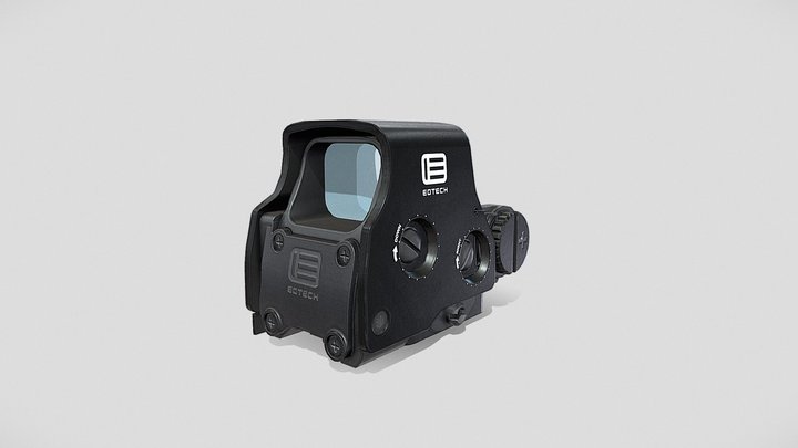 EOTECH EXP S 3-0 HOLO 3D Model