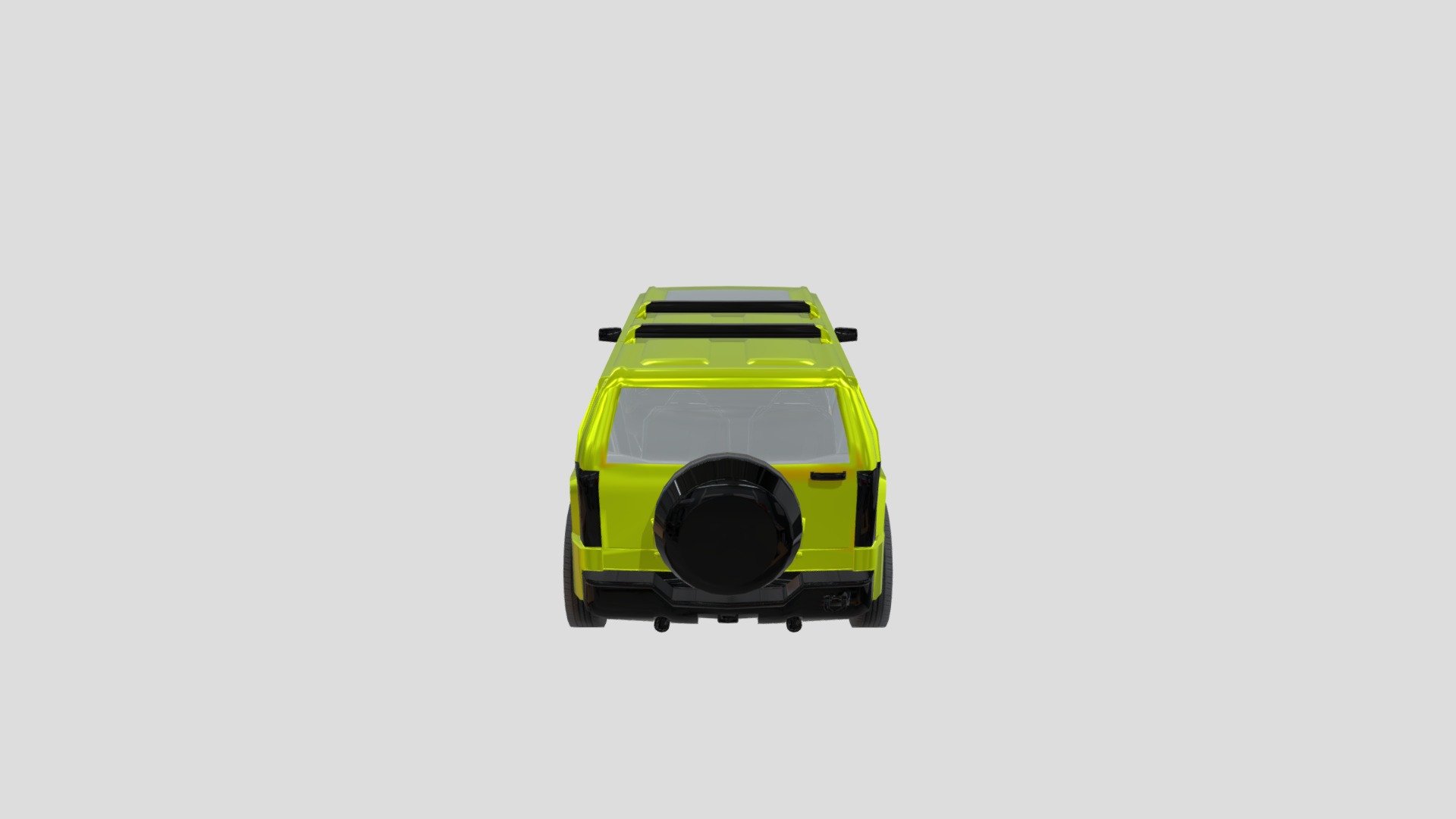 Hummer H3 Lowpoly