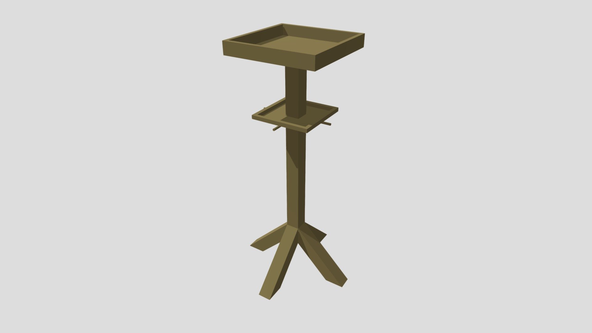 Bird Table - Download Free 3D model by Viljoen [45db25f] - Sketchfab