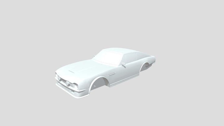 AM Vanatge V8 scaled V2 3D Model
