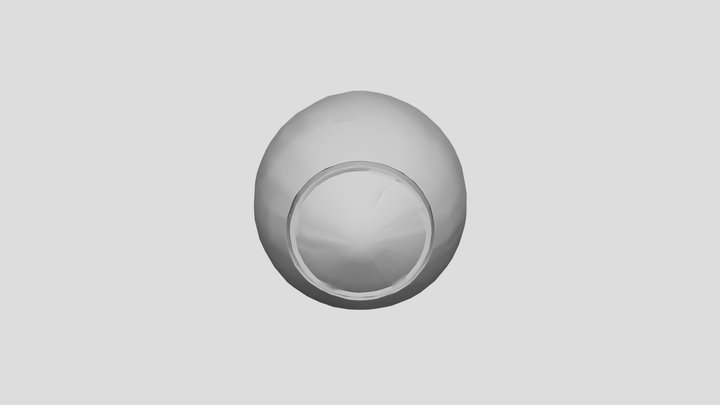 Low-poly alien eye – Modèle 3D gratuit STL