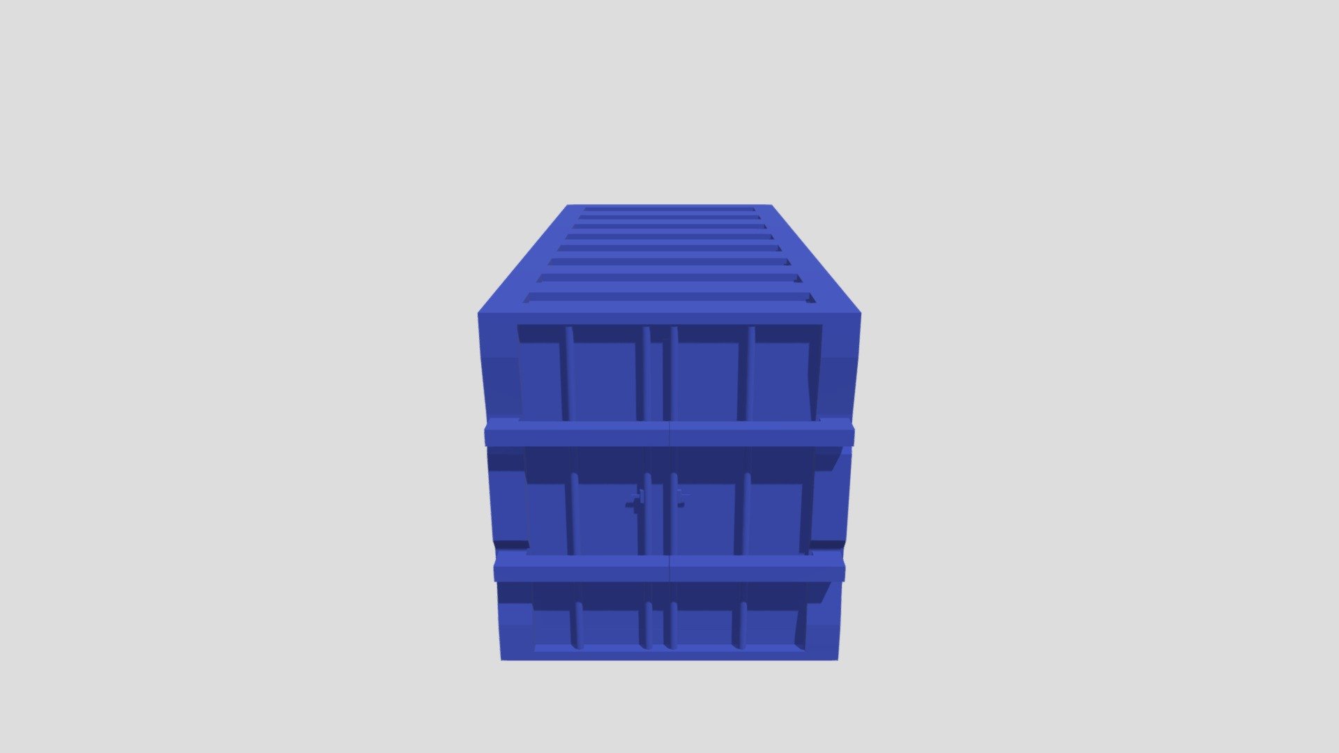Shipping Container - 3D model by MarcusGleeson [45dd5c5] - Sketchfab