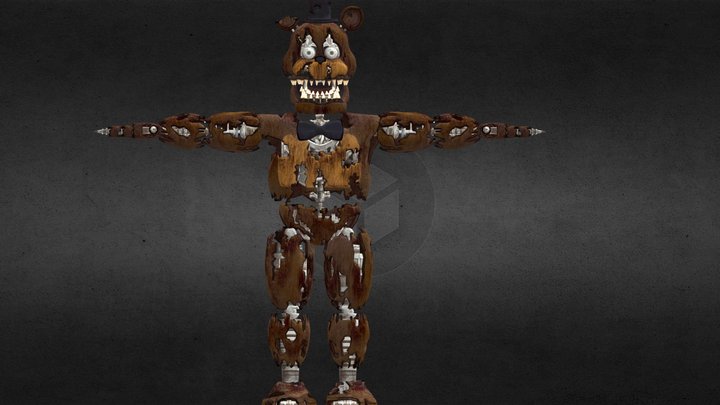 Toy Bonnie  Five Nights at Freddy's 2 - 3D model by juztandy (@juztandyyy)  [f92fbcd]