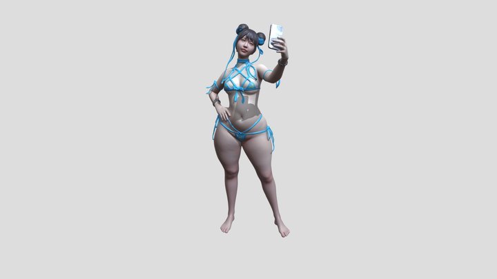 Peachuu 3D Model