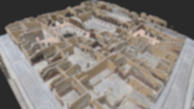Il Plastico di Pompei - I, 4 3D Model