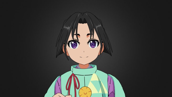 Hojo Tokiyuki (The Elusive Samurai) 3D Model