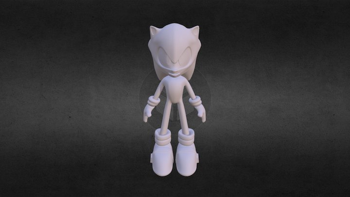 Sonic 2 test 3D Model