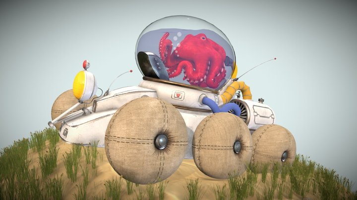 OctoExplorer 3D Model