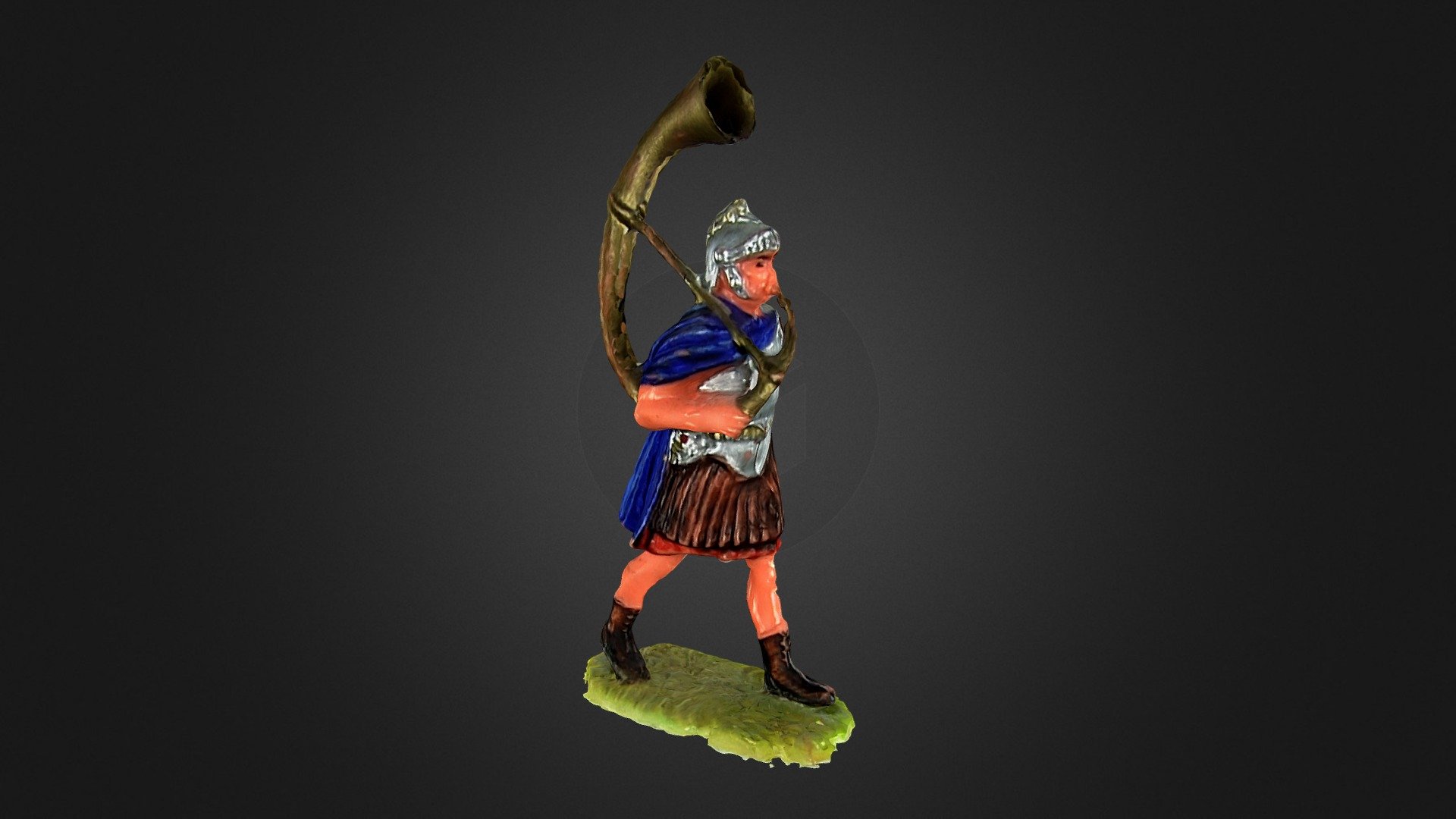 Elastolin roman with tube