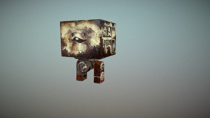 Substance Painter Practice_3A Toys Square 3D Model