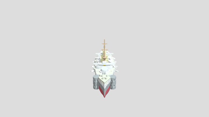H.M.S Thunderchild (War of The Worlds) 3D Model