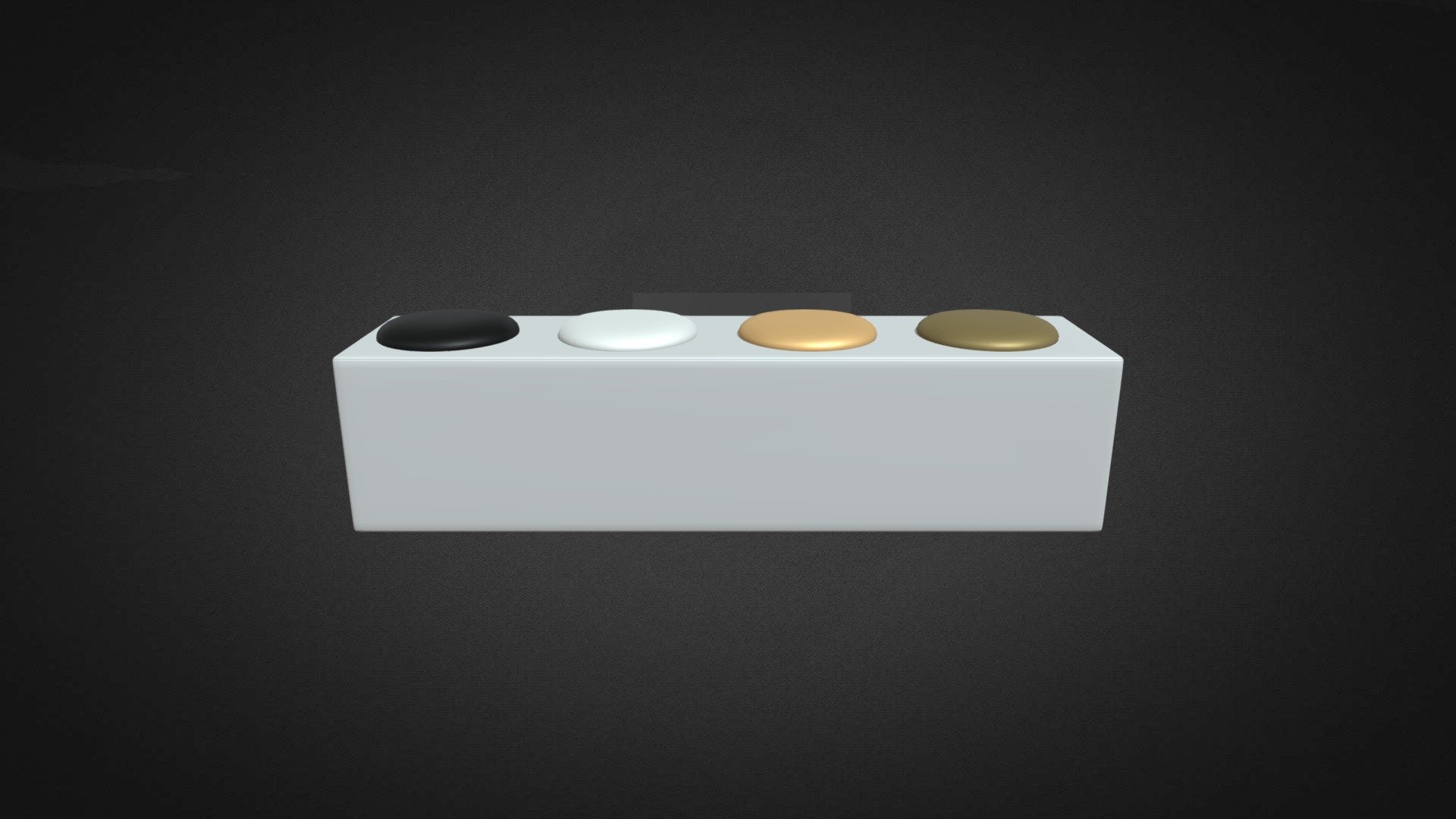 Straight Button Bench Hire — Sketchfab embed 3D viewer