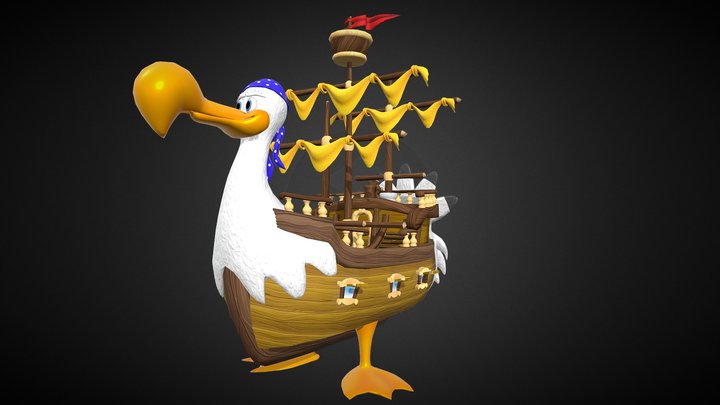 Albert from Tales of Tross 3D Model
