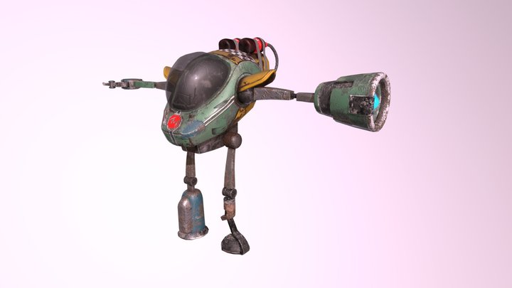 Gustavinho Robot 3D Model