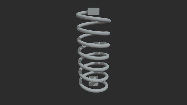 Spring 3D Model