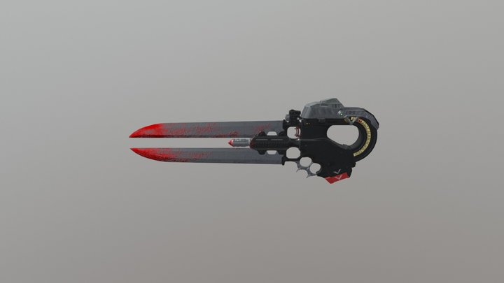 Katar Pisol 3D Model
