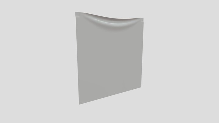 Cloth Fabric Hanging Wall Banner Flag Poster 3D Model