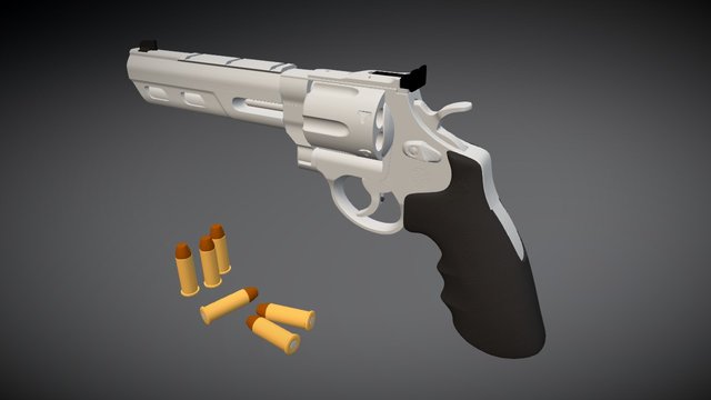 S&W M629 Competitor 3D Model
