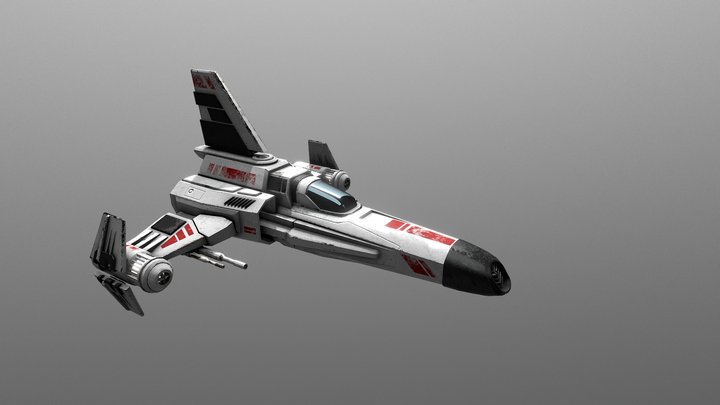 Star Fighter 3D Model