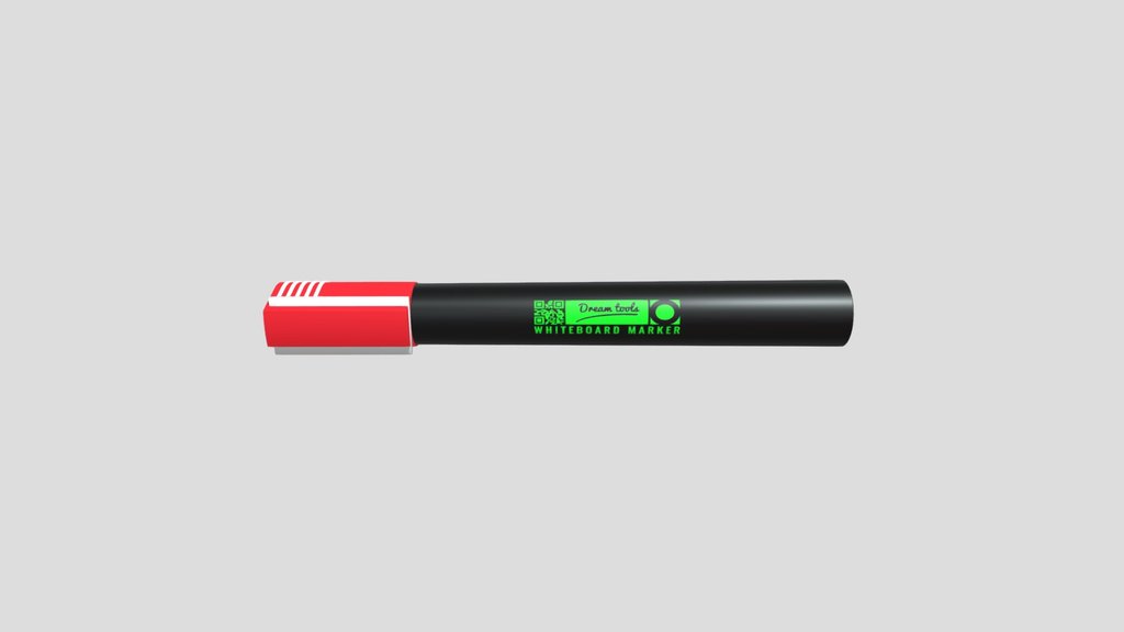 Red Whiteboard Marker