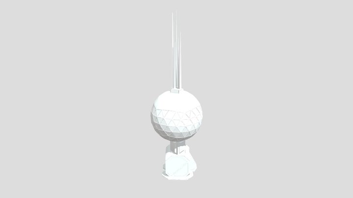 Antenna Station 3D Model