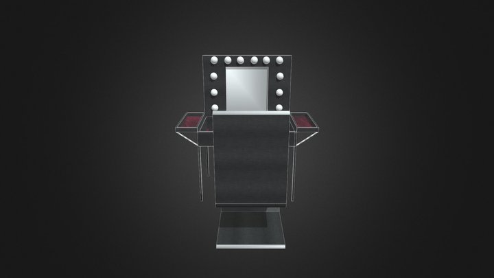 makeup suitcase – Kostenloses 3D-Modell STL