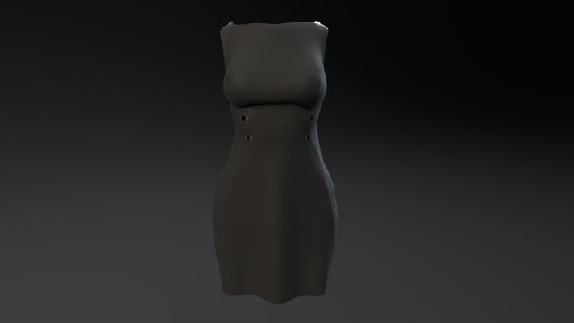 Lanvin Dress 2 3D Model