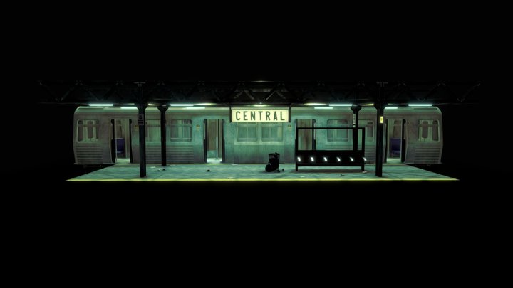 Central Station 3D Model